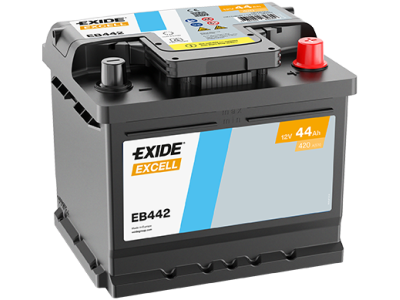 EXIDE Excell 12V 44Ah  EB 442